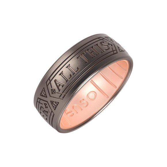 Enso Rings Wizarding World Of Harry Potter Dual-Tone Silicone Ring-Rose Gold, 7 - Picture 3 of 3